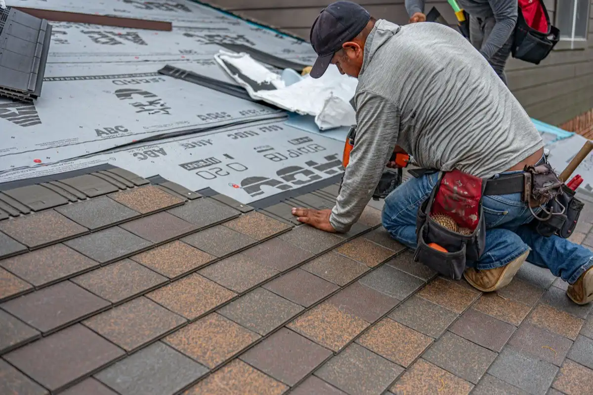 roofing project in Auburn, AL — 1